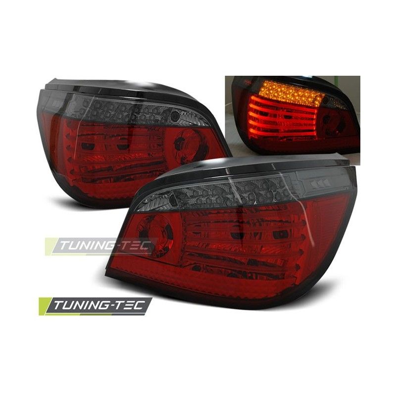 LED TAIL LIGHTS RED SMOKE fits BMW E60 07.03-07, Serie 5 E60/61