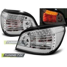 LED TAIL LIGHTS CHROME fits BMW E60 07.03-07, Serie 5 E60/61