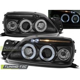 FORD FIESTA MK5 09.99-04.02 ANGEL EYES BLACK, Eclairage Ford