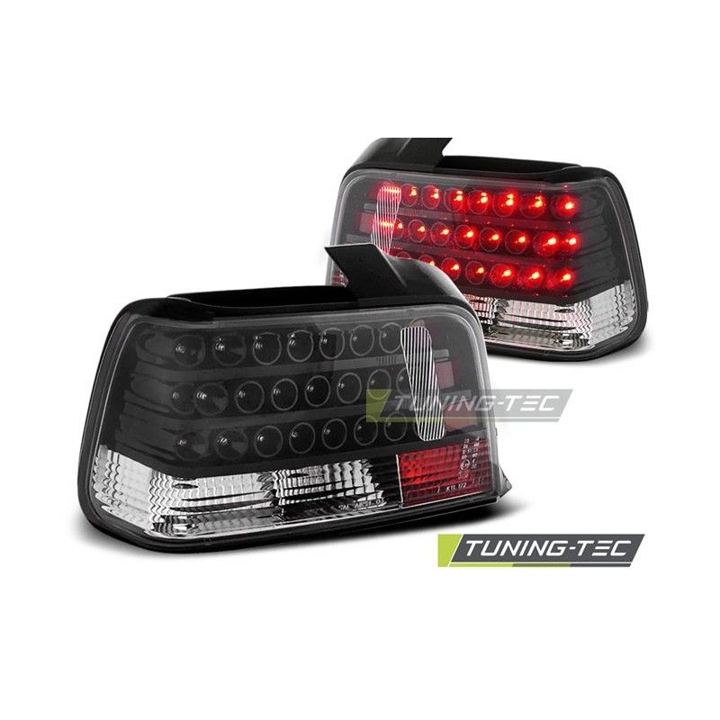 LED TAIL LIGHTS BLACK fits BMW E36 12.90-08.99 SEDAN, Serie 3 E36 Berline/Compact