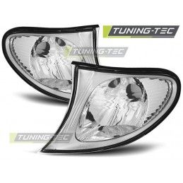 FRONT DIRECTION CHROME RAND fits BMW E46 09.01-03.05, Eclairage Bmw