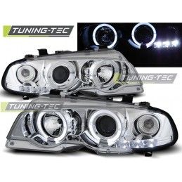 HEADLIGHTS ANGEL EYES CHROME fits BMW E46 04.99-03.03 COUPE , Serie 3 E46 Coupé/Cab