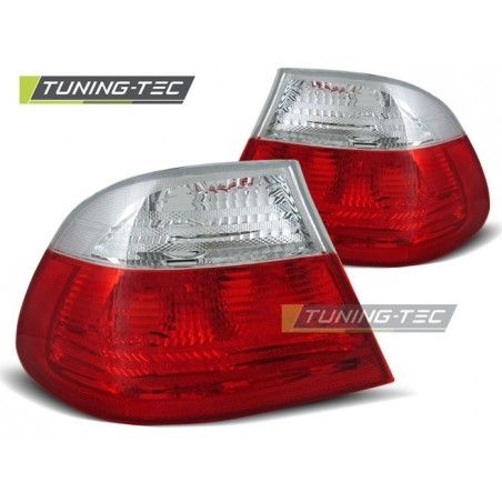 TAIL LIGHTS RED WHITE fits BMW E46 04.99-03.03 COUPE, Serie 3 E46 Coupé/Cab