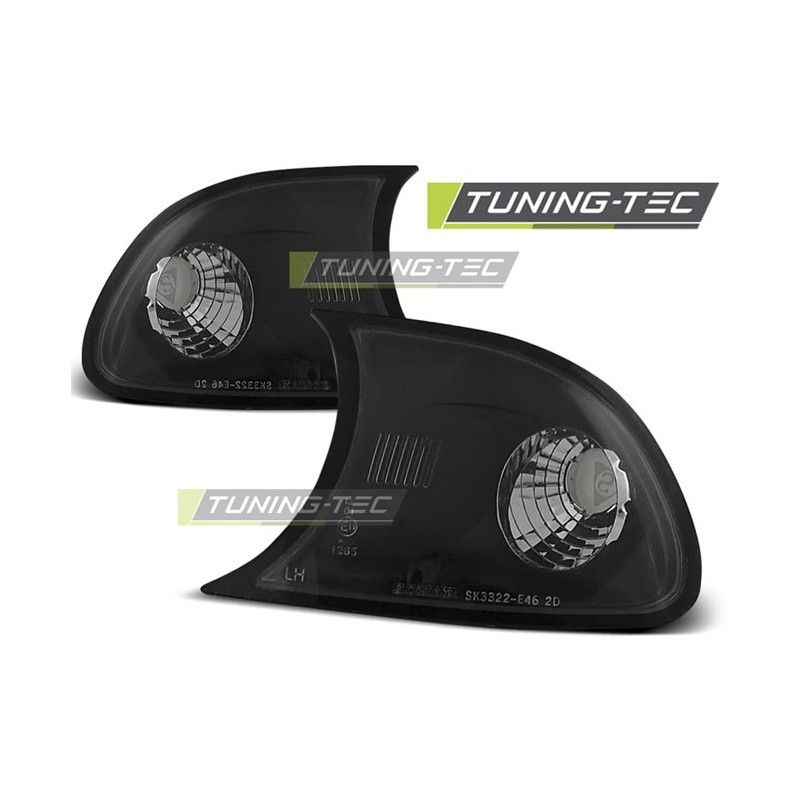 FRONT DIRECTION BLACK fits BMW E46 04.99-08.01 COUPE, Serie 3 E46 Coupé/Cab