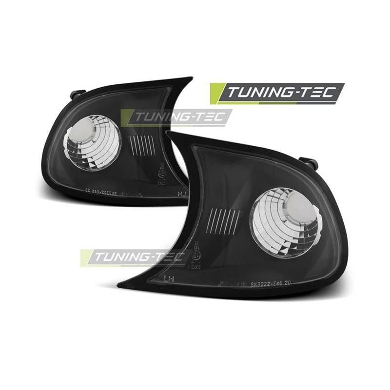 FRONT DIRECTION BLACK fits BMW E46 09.01-03.03 COUPE, Serie 3 E46 Coupé/Cab