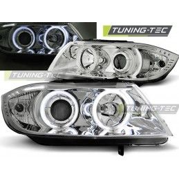 HEADLIGHTS ANGEL EYES CCFL CHROME fits BMW E90/E91 03.05-08.08 , Serie 3 E90/E91