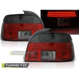 LED BAR TAIL LIGHTS RED SMOKE fits BMW E39 09.95-08.00, Serie 5 E39