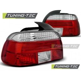 TAIL LIGHTS RED WHITE fits BMW E39 09.95-08.00, Serie 5 E39