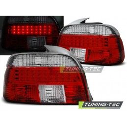LED TAIL LIGHTS RED WHITE fits BMW E39 09.95-08.00, Serie 5 E39