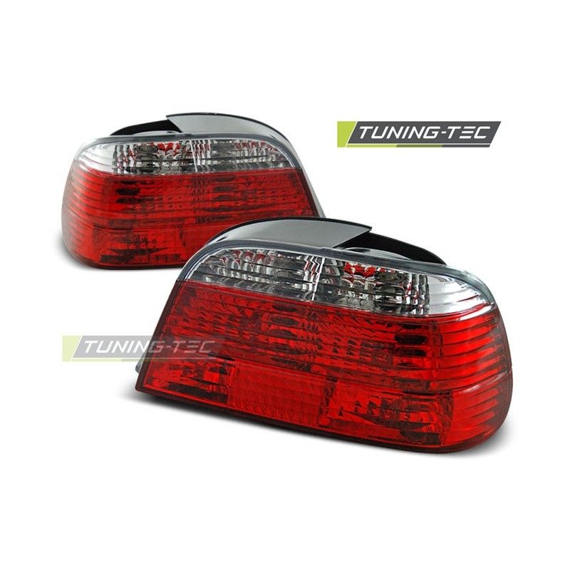 TAIL LIGHTS RED WHITE fits BMW E38 06.94-07.01, Serie 7 E38 