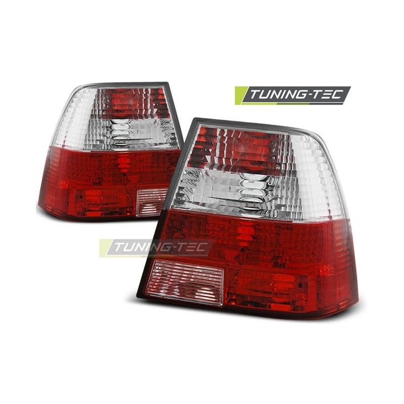 TAIL LIGHTS RED WHITE fits VW BORA 09.98-07.05, Eclairage Volkswagen