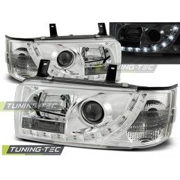 HEADLIGHTS DAYLIGHT CHROME fits VW T4 90-03.03 TRANSPORTER, T4