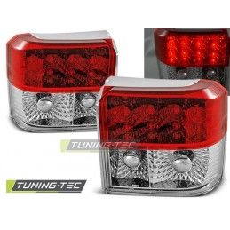 LED TAIL LIGHTS RED WHITE fits VW T4 90-03.03, T4
