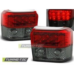 LED TAIL LIGHTS RED SMOKE fits VW T4 90-03.03, T4