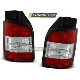 TAIL LIGHTS RED WHITE fits VW T5 04.03-09, T5