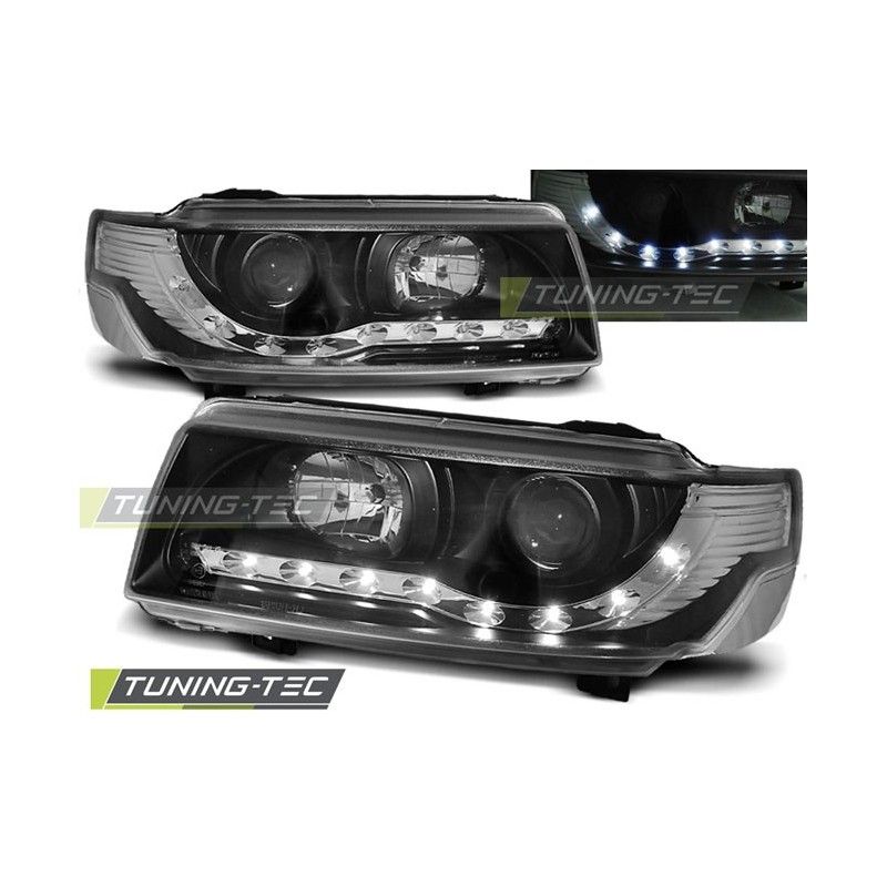 HEADLIGHTS DAYLIGHT BLACK fits VW PASSAT B4 11.93-05.97, Passat B4 93-96