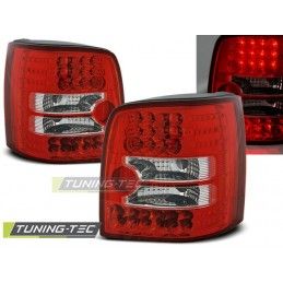 LED TAIL LIGHTS RED WHITE fits VW PASSAT B5 11.96-08.00 VARIANT, Passat B5 96-05