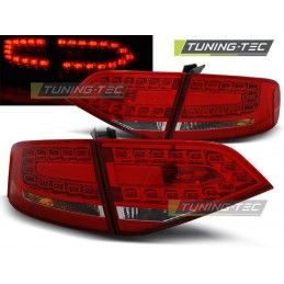 LED TAIL LIGHTS RED WHITE fits AUDI A4 B8 08-11 SEDAN, A4 B8 08-11