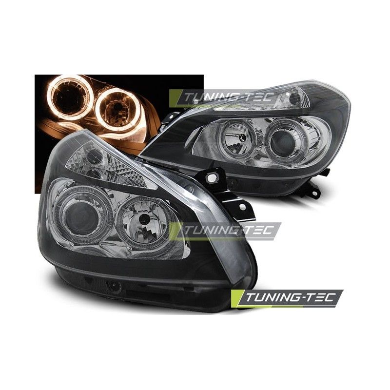 RENAULT CLIO 3 05-09 BLACK ANGEL EYES, Clio III 05-14