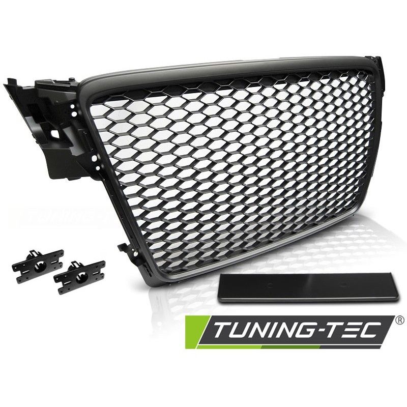 GRILLE SPORT BLACK fits AUDI A4 B8 08-11, A4/S4 B8