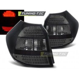 LED TAIL LIGHTS BLACK fits BMW E87 04-08.07, Serie 1 E81/E87