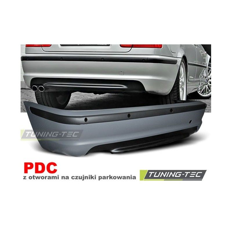 REAR BUMPER SPORT PDC fits BMW E46 S/T 05.98-03.05 SEDAN, Serie 3 E46/ M3