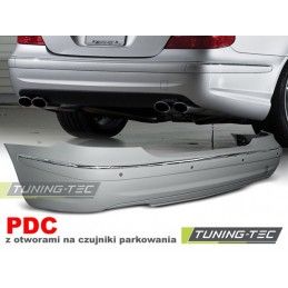 REAR BUMPER SPORT PDC fits MERCEDES W211 02-06 SEDAN, Classe E W211