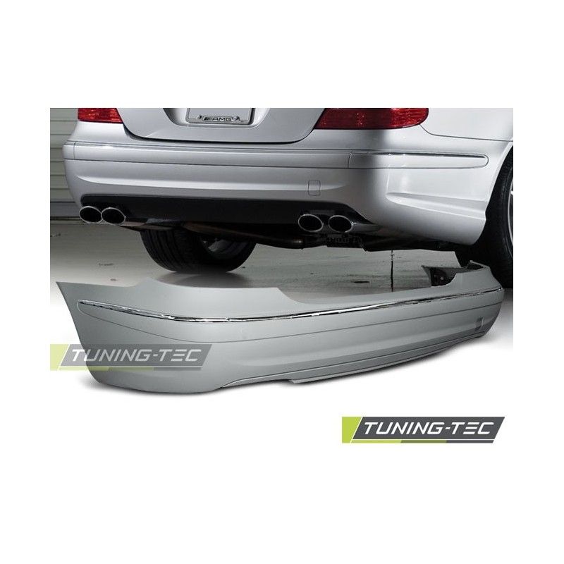 REAR BUMPER SPORT fits MERCEDES W211 02-09 SEDAN, Classe E W211