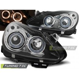 OPEL CORSA D 04.06-11 ANGEL EYES BLACK, Corsa D