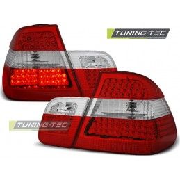 LED TAIL LIGHTS RED WHITE fits BMW E46 05.98-08.01 SEDAN, Serie 3 E46 Berline/Touring