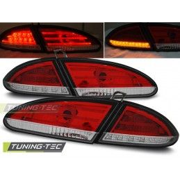 LED TAIL LIGHTS RED WHITE fits SEAT LEON 06.05-09, Leon II 05-12