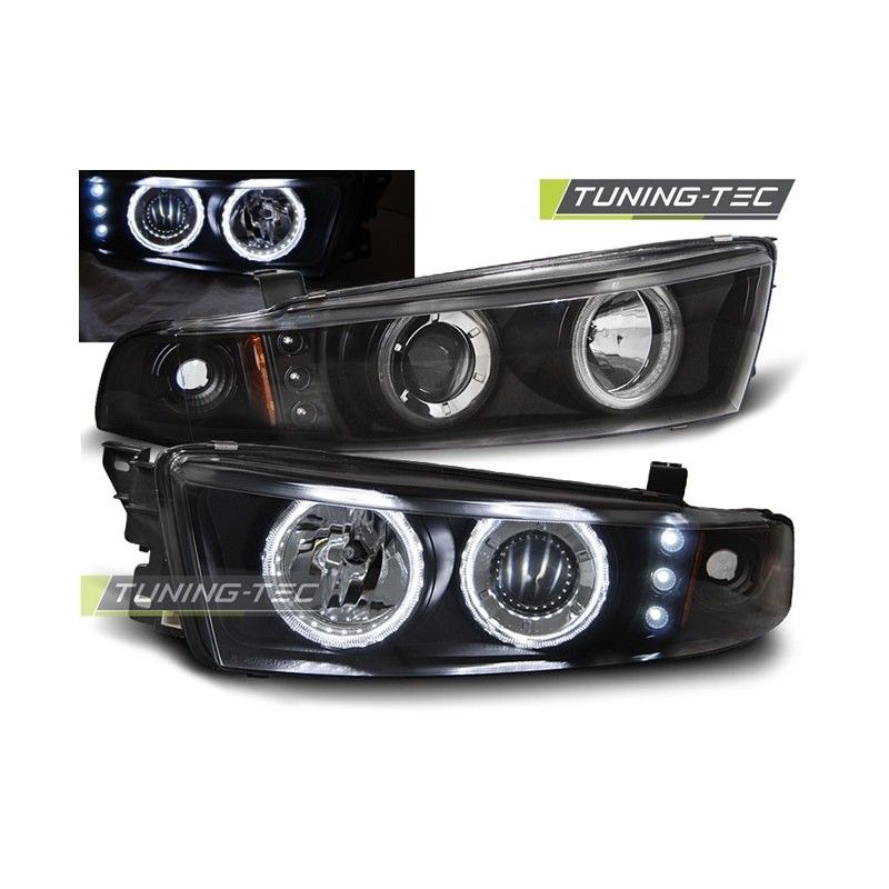 MITSUBISHI GALANT 8 (EA0) 96-06 ANGEL EYES BLACK CCFL, Eclairage Mitsubishi