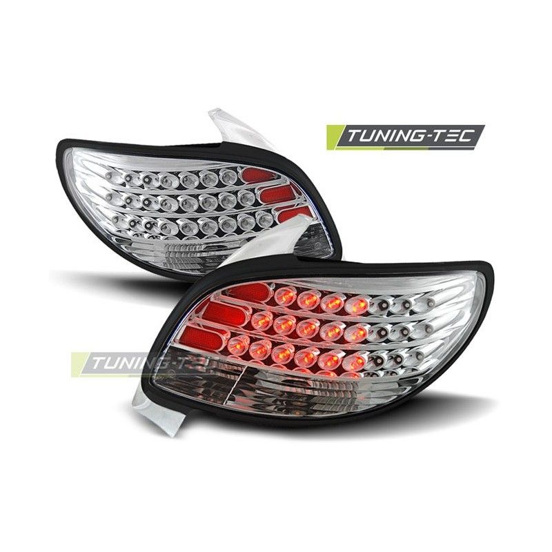 PEUGEOT 206 10.98- CHROME LED , 206