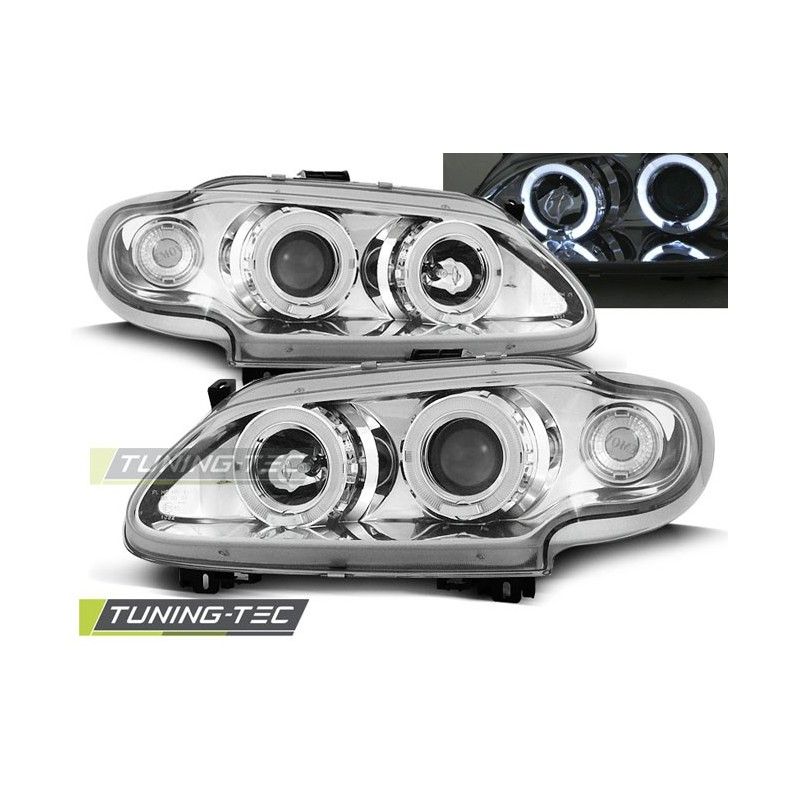 RENAULT MEGANE / SCENIC 96-99 ANGEL EYES CHROME, Megane I 95-02