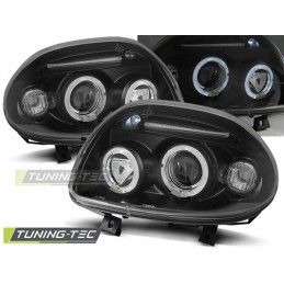 RENAULT CLIO II 09.98-05.01 ANGEL EYES BLACK, Clio II 98-05