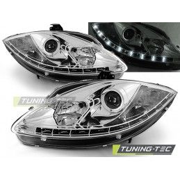 HEADLIGHTS DAYLIGHT CHROME fits SEAT LEON ALTEA TOLEDO 06.05-09, Leon II 05-12