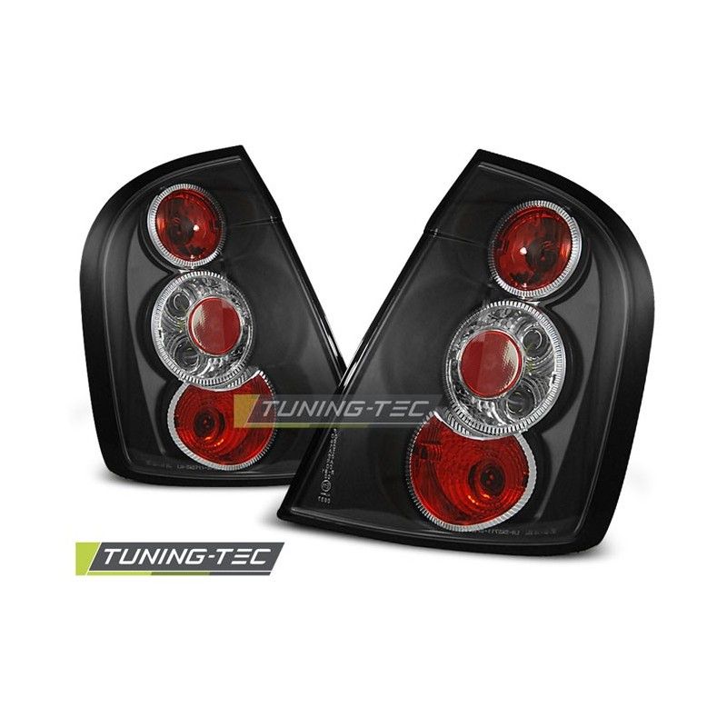 TAIL LIGHTS BLACK fits SKODA FABIA I 12.99-06.04, Fabia I 99-07