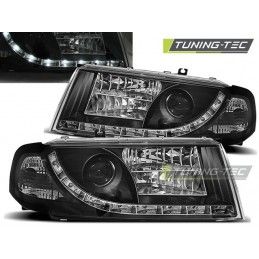 HEADLIGHTS DAYLIGHT BLACK fits SKODA OCTAVIA I 08.00-10, Octavia I 96-04