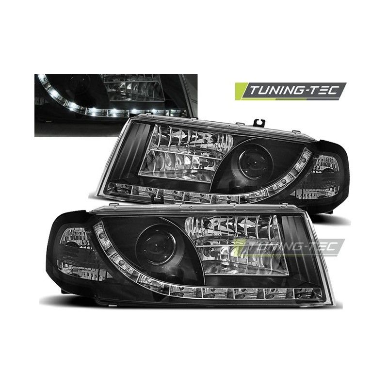 HEADLIGHTS DAYLIGHT BLACK fits SKODA OCTAVIA I 08.00-10, Octavia I 96-04