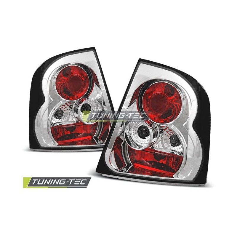 TAIL LIGHTS CHROME fits SKODA OCTAVIA 03.97-07.00 LIFTBACK, Octavia I 96-04