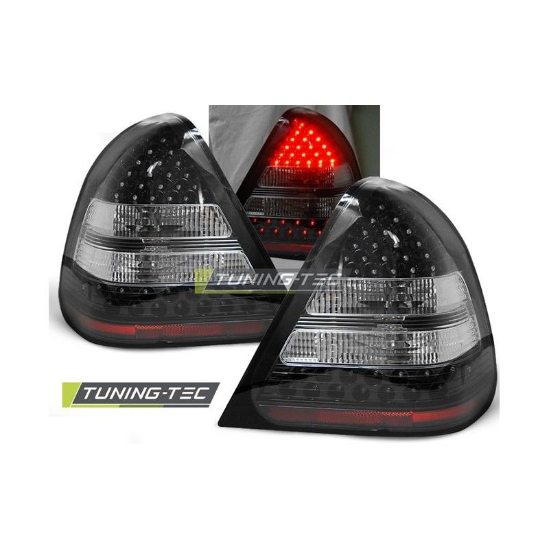 LED TAIL LIGHTS BLACK fits MERCEDES W202 C-KLASA 06.93-06.00, Classe C W202