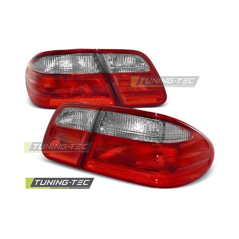 TAIL LIGHTS RED WHITE fits MERCEDES W210 E-KLASA 95-03.02, Classe E W210