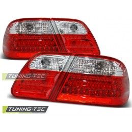 LED TAIL LIGHTS RED WHITE fits MERCEDES W210 95-03.02, Classe E W210