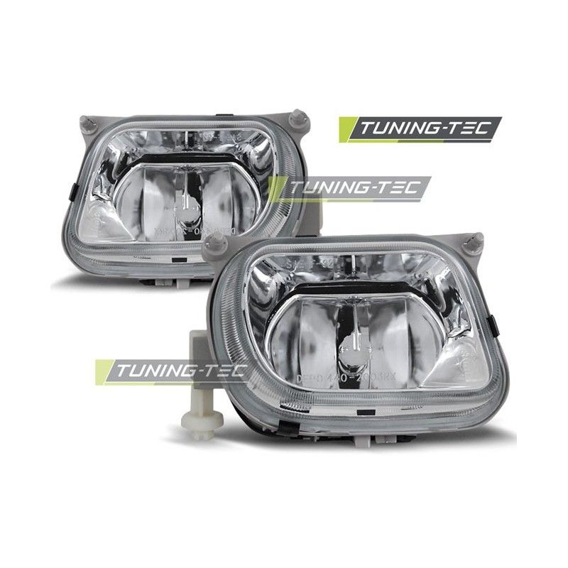 FOG LIGHTS CHROME fits MERCEDES W210 E-KLASA 95-05.99, Classe E W210