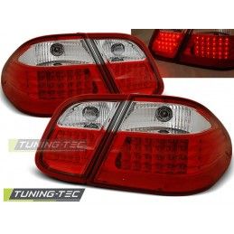 LED TAIL LIGHTS RED WHITE fits MERCEDES W208 CLK 03.97-04.02, Clk W208