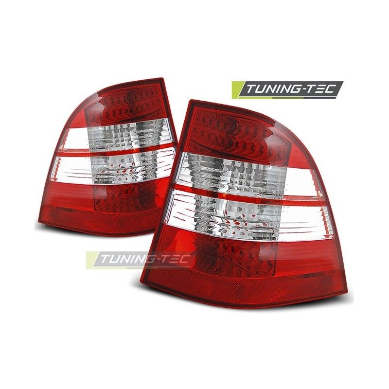 LED TAIL LIGHTS RED WHITE fits MERCEDES W163 ML M-KLASA 03.98-05, ML W163