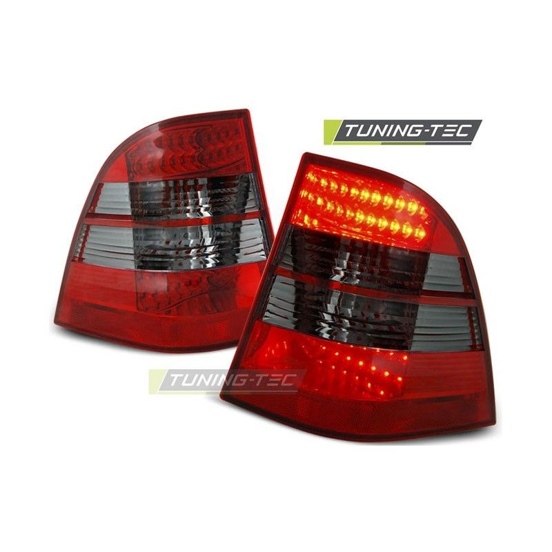 LED TAIL LIGHTS RED SMOKE fits MERCEDES W163 ML M-KLASA 03.98-05, ML W163