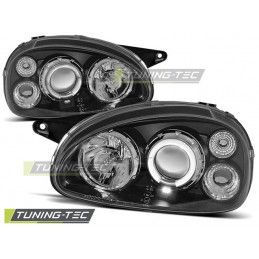 OPEL CORSA B 02.93-10.00 ANGEL EYES BLACK, Corsa B