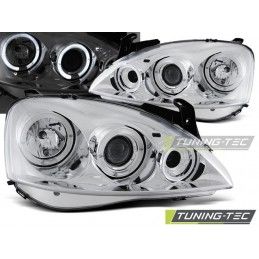 OPEL CORSA C 11.00 - 09.06 ANGEL EYES CHROME, Corsa C