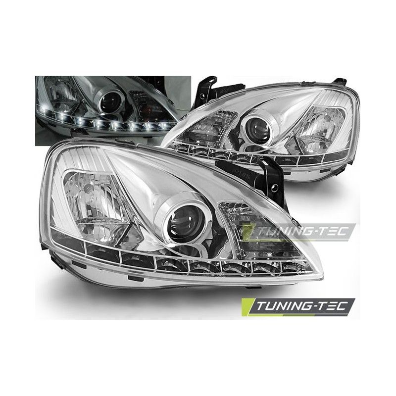 OPEL CORSA C 11.00-09.06 DAYLIGHT CHROME, Corsa C